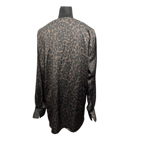 Halston Animal Print Blouse - Picture 3 of 8